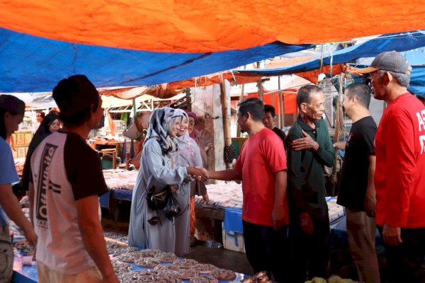 Tasming Hamid Berkomitmen Akan Mengembalikan Kejayaan Pasar Lakessi Parepare