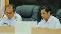 Kepala Bapenda Firman Pagarra Hadiri Rapat Koordinasi Lingkup Pemerintah Kota Makassar