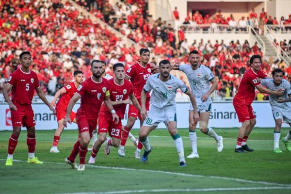 Hasil Timnas Indonesia Vs Irak: Jordi Amat Kartu Merah, Garuda Kalah!