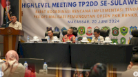 Sekretaris Bapenda Hadiri Rapat Koordinasi TP2DD dan Asistensi Pengisian IEPTD se-Sulawesi Selatan