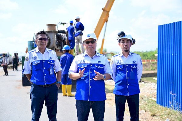 Antisipasi Musim Kemarau, PDAM Makassar Turunkan 3 Pompa Suplesi, Dirtek Asdar Ali ke Pelanggan: Hematki Pakai Air!