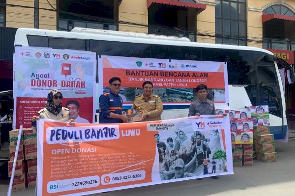 Bupati Maros Chaidir Syam Buka Posko Bantuan Bencana Alam di Lapangan Pallantikang