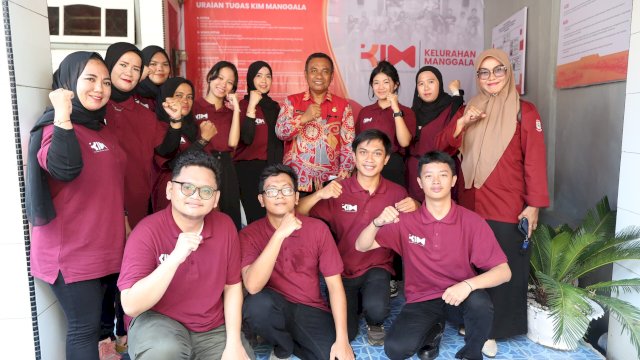 Tim Verifikasi Apresiasi Inovasi Digital dan Kekompakan KIM Manggala Binaan Dinas Kominfo Makassar