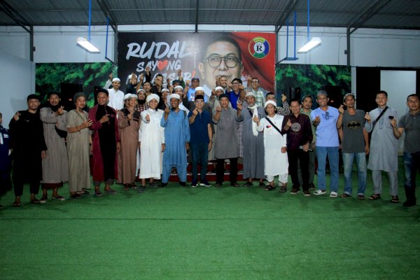 Punya Jiwa Sosial Tinggi, Jemaah Tabligh di Makassar Ramai-ramai Nyatakan Sikap Dukung Rusdin Abdullah Pilwalkot