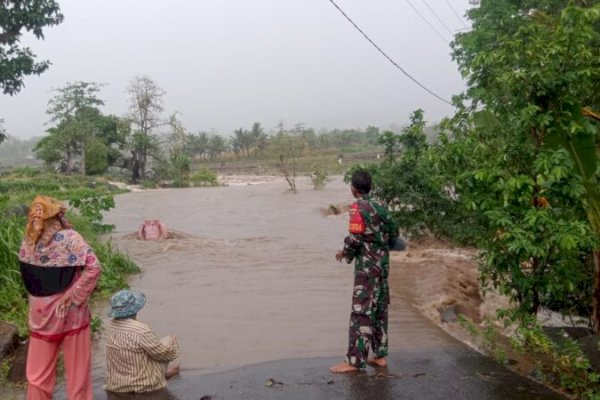 Jembatan Desa Bonto Cinde Perlu Perhatian dari Pemerintah, Air Kerap Meluap