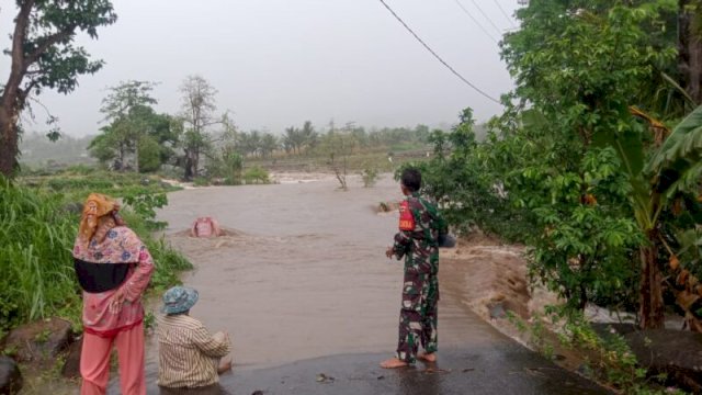 Jembatan Desa Bonto Cinde Perlu Perhatian dari Pemerintah, Air Kerap Meluap