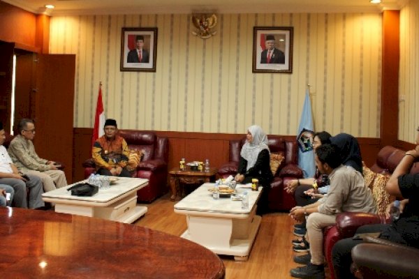 Inspektorat Bantaeng Dampingi Anggota BPK-RI Temui PJ Bupati Andi Abubakar