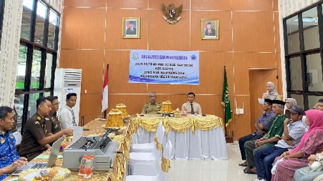 Pemkab Bekerjasama Kejari Bantaeng Gelar Sosialisasi