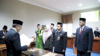 Sekda Lantik Dua Pejabat Administrator Dinas Kesehatan Bantaeng