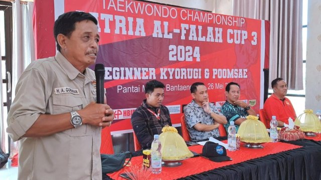 Pemkab dan Huadi Group Support Taekwondo Bantaeng Raih Medali 