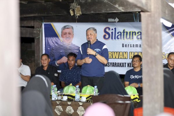 Didepan Ribuan Warga Bottae, Irwan Hamid Komitmen Kembali Perjuangkan Kepentingan Pembangunan di Desa