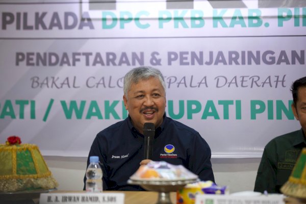 Kembalikan Formulir di PKB-Gelora, Andi Irwan Hamid Nostalgia Romantis saat di Pilkada dan Legislatif