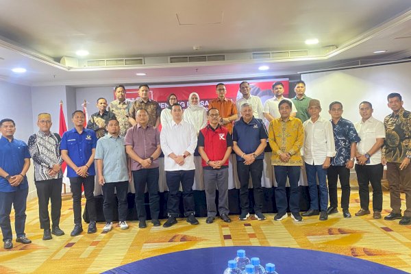 Jagoan NasDem Se-Sulsel di Pilkada 2024 Koalisi dengan PSI, Kompak Hadiri Kembalikan Formulir