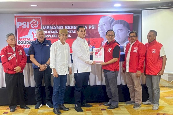 Yusran Lalogau Kembalikan Formulir, Ajak PSI Berjuang-Menang Bersama di Pilkada Pangkep