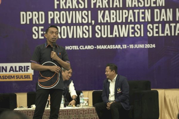 NasDem Sulsel Gerak Cepat Bekali-Latih Legislatornya Periode 2024-2029 Pendalaman Tugas DPRD