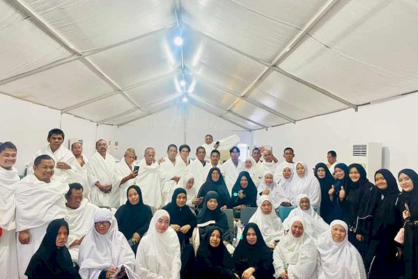 Alhamdulillah, 203 Jemaah Haji Asal Sidrap Sulsel Telah Melaksanakan Wukuf di Padang Arfah