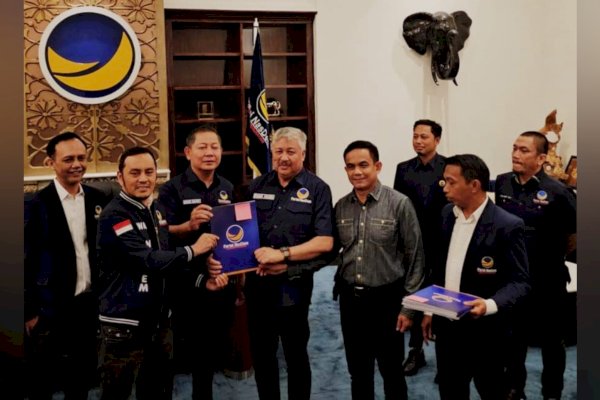 Pilkada Pinrang, Paket Irwan Hamid-Sudirman Bungi Resmi Kantongi Rekomendasi Partai NasDem