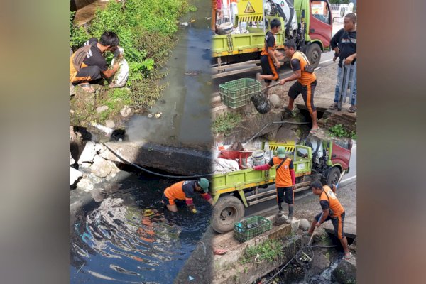 Satgas Drainase Dinas PU Makassar Kembali Lakukan Normalisasi, Kali Ini Sasar Wilayah Kelurahan Lajangiru