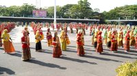 Pemkab Maros Ikut Andil Bantu Pemprov Raih 2 Rekor MURI di Festival Sulsel Menari