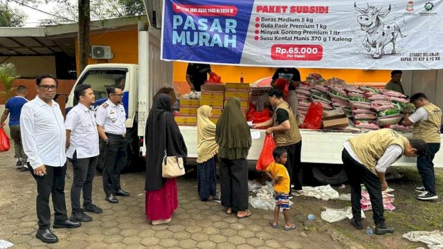 Kegiatan Pasar Murah Spesial Idul Adha