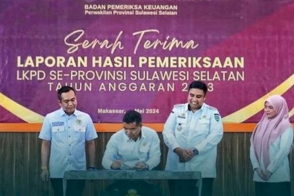 Selamat! Kabupaten Maros Kembali Raih Opini WTP ke-14