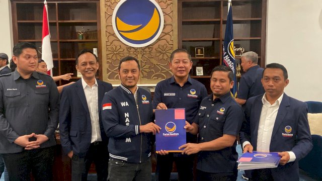 NasDem Resmi Usung Tasming Hamid Sebagai Calon Wali Kota Parepare.