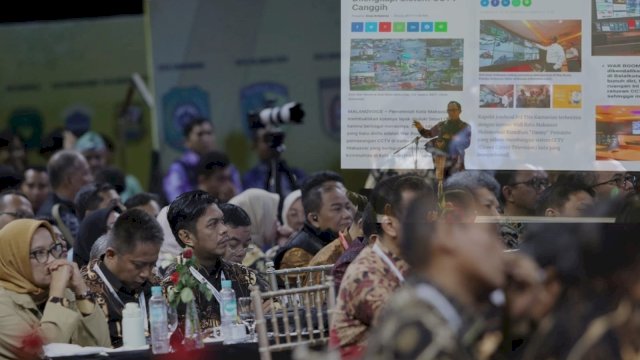Terapkan Digitali Security, CCTV Kota Makassar Jadi Percontohan di Hadapan Seluruh Wali Kota se Indonesia