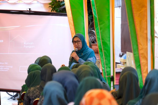 TP PKK Kota Makassar Sosialisasi Program Aku Hatinya PKK di Lorong Binaan PKK