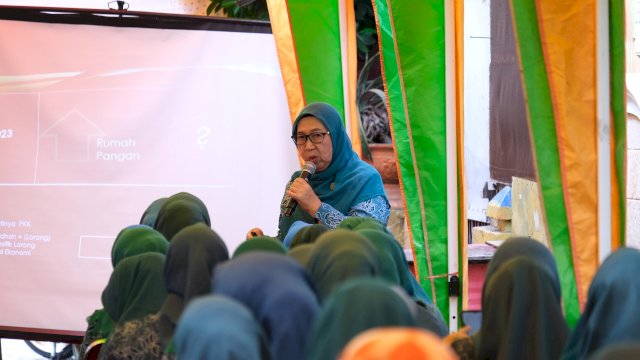 TP PKK Kota Makassar Sosialisasi Program Aku Hatinya PKK di Lorong Binaan PKK
