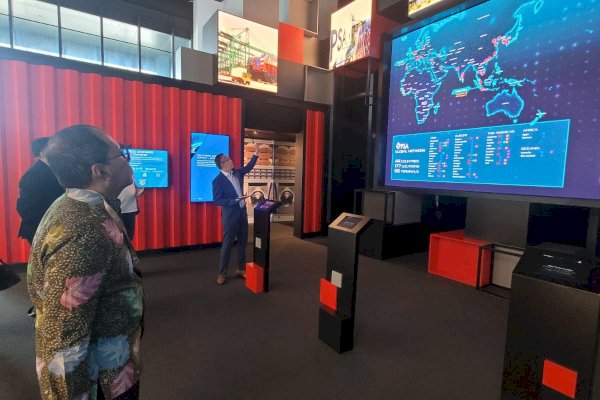 Danny Pomanto Lunch Bareng Menteri Masagos Zulkifli dan Mengunjungi Port of Singapore, Terbesar di Dunia