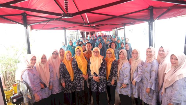 Tingkatkan Kesejahteraan Lewat Pekarangan, TP PKK Kota Makassar Adakan Edukasi di Kecamatan Wajo