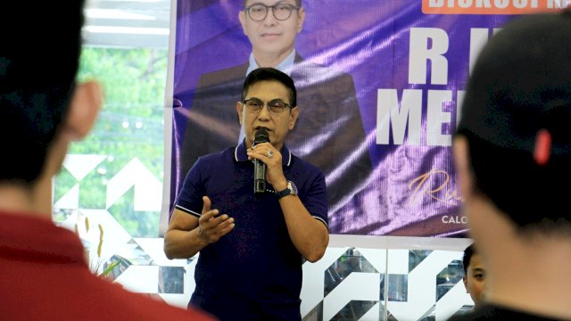 Rusdin Abdullah Serap Aspirasi Anak Muda Biringkanaya Makassar.