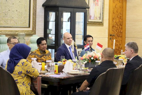 Bahas Peluang Kerja Sama dengan Kroasia, Pj Sekda Firman Pagarra Tawarkan Kerja Sama Low Carbon City