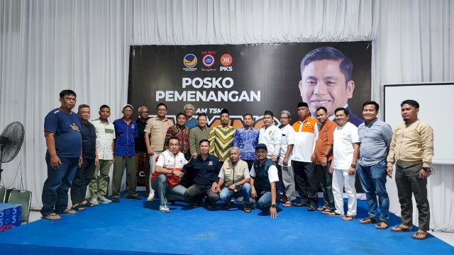 Rapat Koalisi Perdana NasDem-PKS. Siap All Out Menangkan Tasming Hamid.