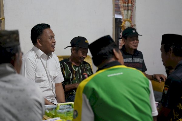 Temui Warga Kampung Taruttu, Ilham Azikin Ajak Jaga Kebersamaan