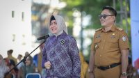 Indira Yusuf Ismail Pacu Semangat Kompetisi Peserta O2SN SD-SMP Kota Makassar