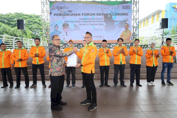 Danny Pomanto Kukuhkan Forum Dewan Lorong, Upaya Bentuk Mitigasi Sosial