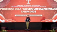 Menkumham Yasonna Laoly Resmikan 12 Kelurahan di Kota Makassar Jadi Desa/Kelurahan Sadar Hukum