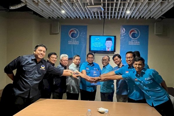 Silaturahmi dengan Gelora Sulsel, Tasming Hamid Serius Galang Kekuatan Partai Anak Muda