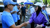 Rusdin Abdullah dan Fatmawati Rusdi Kompak di Car Free Day Makassar, Sapa Warga hingga Foto Bersama