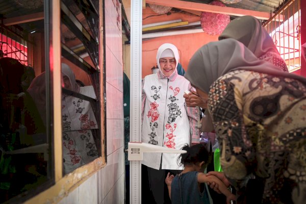 Tinjau Posyandu, Indira Yusuf Ismail Dorong Partisipasi Warga dan Kerja Keras OPD Capai Zero Stunting