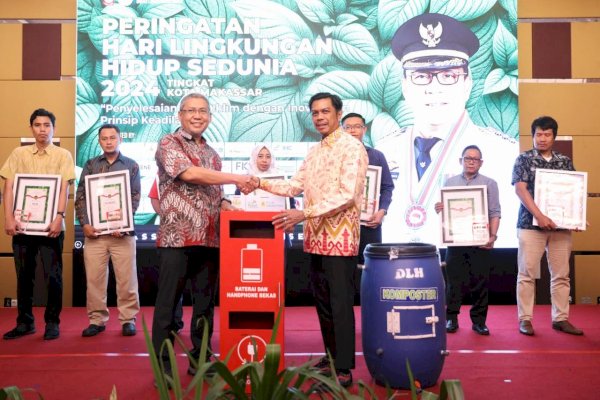 PJ Sekda Makassar Resmi Buka Peringatan Hari Lingkungan Hidup Sedunia, Ajak Masyarakat Jaga Bumi
