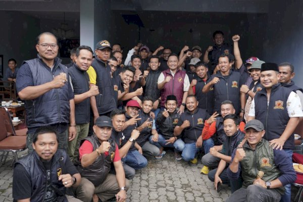 Laskar Rajawali Deklarasi Dukung Ilham Azikin, Janji Kawal Sampai Tuntas