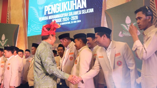 Danny Pomanto Apresiasi Kualitas Kader Muhammadiyah di Pengukuhan Pimpinan Wilayah Pemuda Muhammadiyah Sulsel