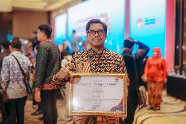 Realisasi Dana BOKB Masuk Kategori Tinggi, Makassar Diganjar Penghargaan dari BKKBN