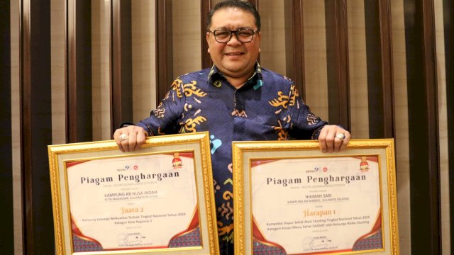 Kalahkan 65 Ribu Peserta, Makassar Raih Juara 2 Tingkat Nasional Kampung KB Terbaik