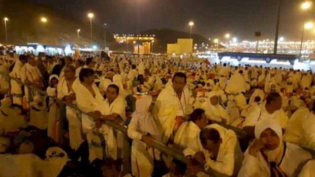 Jamaah Haji Indonesia Akan Murur di Muzdalifah.(F-INT)