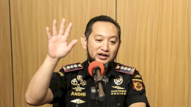 Eks Kepala Bea Cukai Makassar andhi Pramhono.(F-INT)