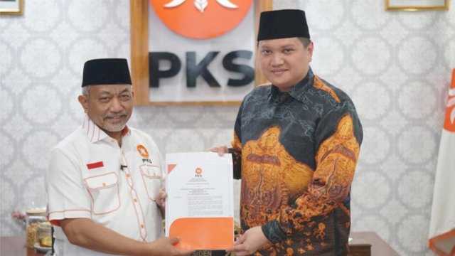 Presiden PKS Akhmad Syaiku Bersama Bakal Calon Bulati Luwu Andi Arham Basmin Mattayang