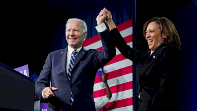 Joe Biden-Kamala Harris.(F-INT)